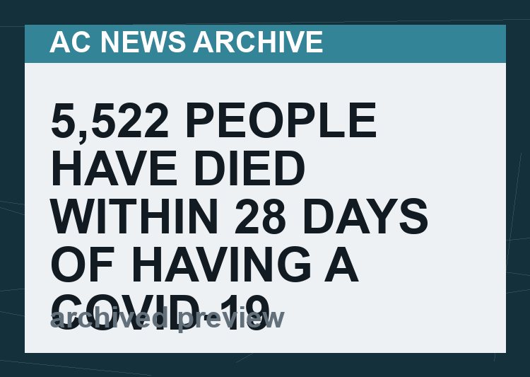5,522 People have Died within 28 days of having a Covid-19 Vaccine in Scotland according to Public Health Scotland