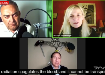 Dr. Astrid Stuckelberger on graphene oxide, parasites, and transistors found in vaccines   (VIDEO, 8 MIN)