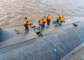 Russian submarine with 160 nukes on board surfaces off US coast