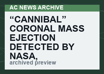 “Cannibal” Coronal Mass Ejection Detected By NASA, Will Hit Earth Tonight