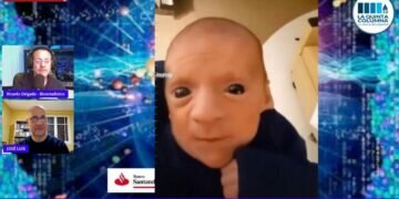 La Quinta Columna comments on new video of a black-eyed baby   (VIDEO 2 min)