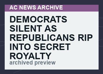 Democrats Silent as Republicans Rip Into Secret Royalty Checks to Fauci, Hundreds of NIH Scientists