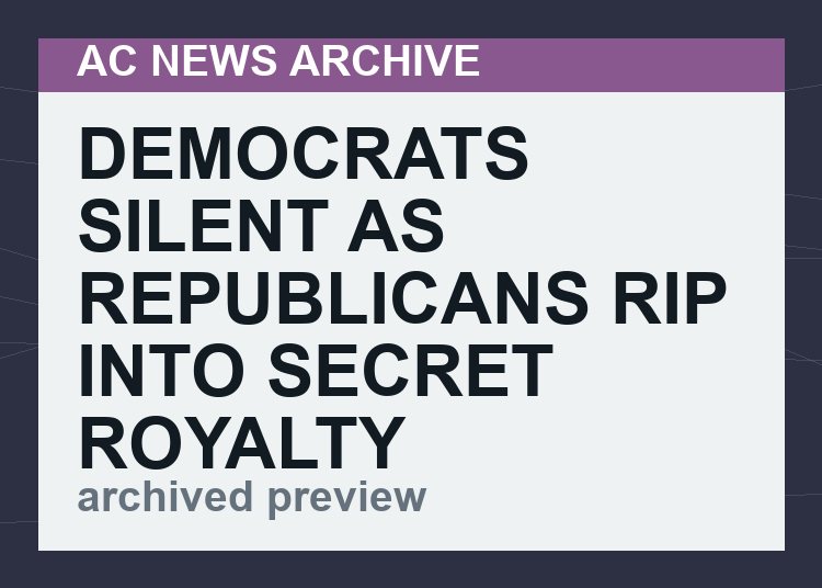 Democrats Silent as Republicans Rip Into Secret Royalty Checks to Fauci, Hundreds of NIH Scientists