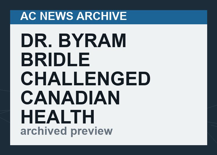 Dr. Byram Bridle challenged Canadian health officials to a debate about covid vaccines; “they didn’t show up”