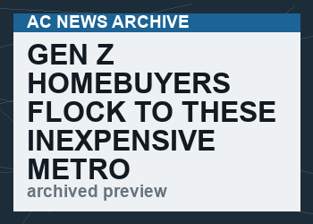 Gen Z Homebuyers Flock To These Inexpensive Metro Areas 