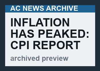 “Inflation Has Peaked”: Here’s What To Expect In Today’s CPI Report
