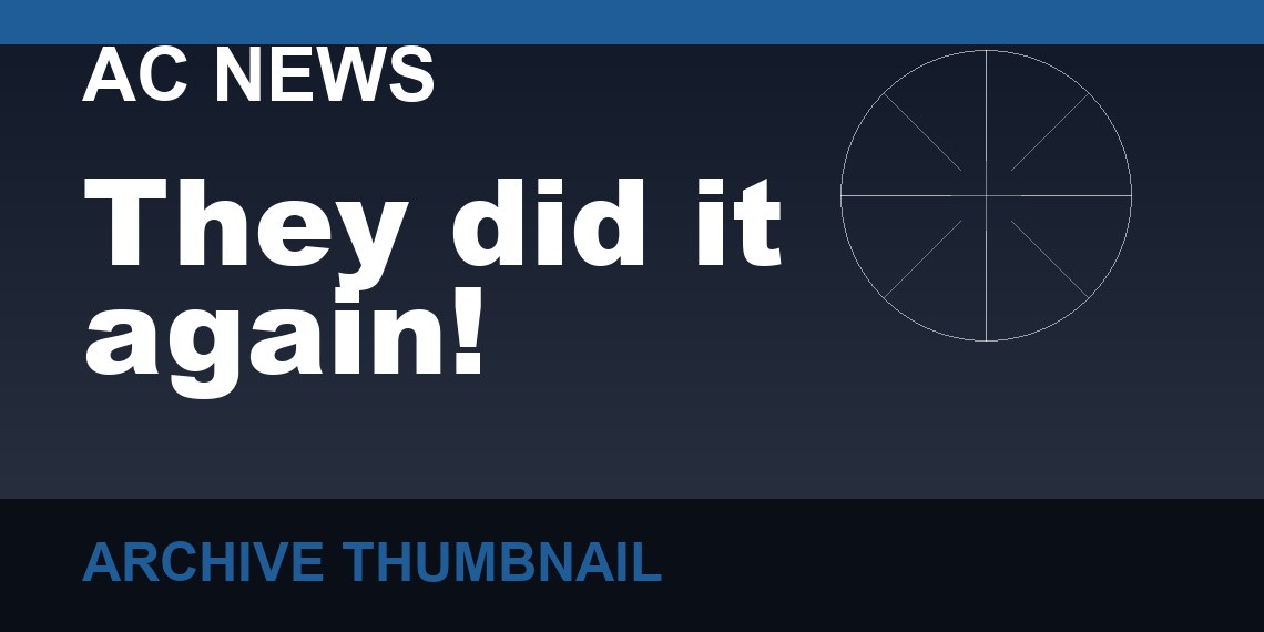 They did it again!